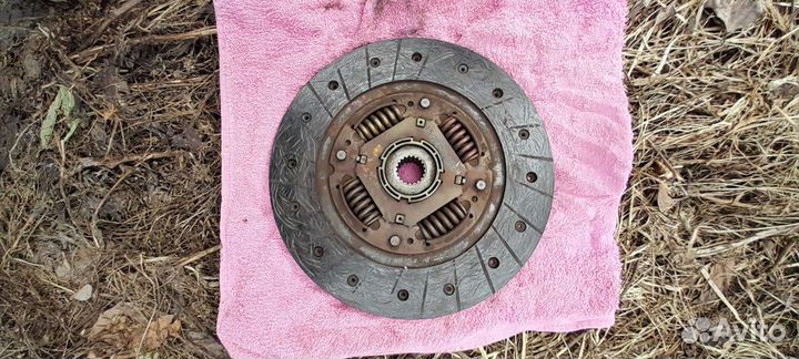 Корзина сцепления + диск сцепления хундай акцент