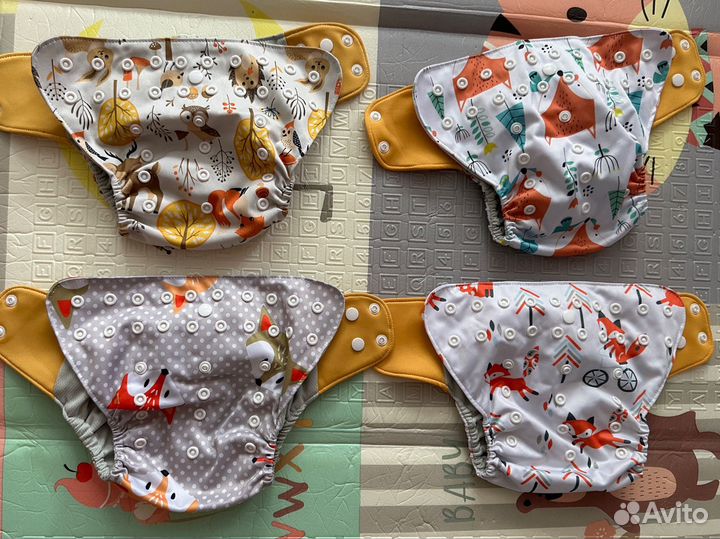 Трусики для плавания многоразовые подгузники