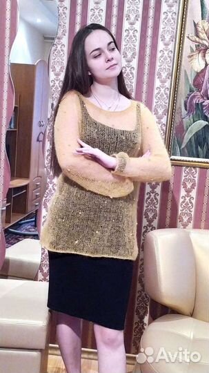 Свитер паутинка