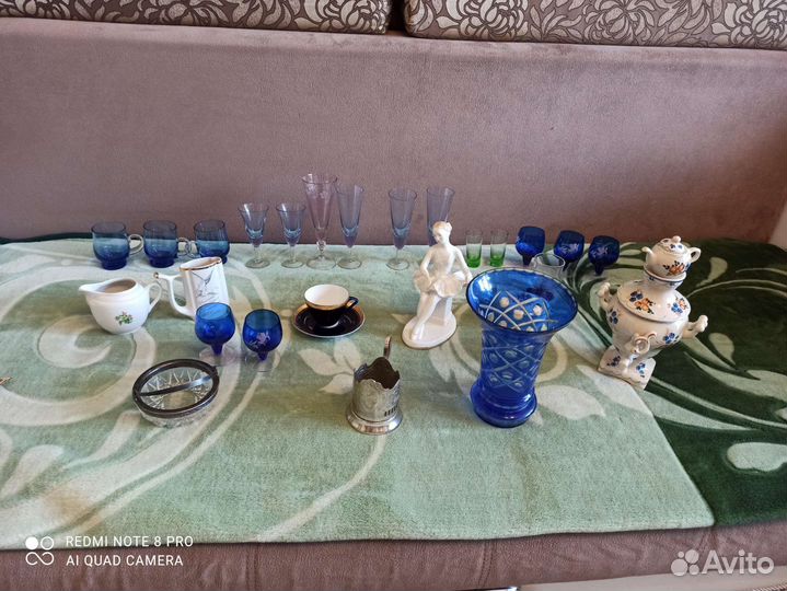 Сервиз Вербилки дфз, бокалы, стопки