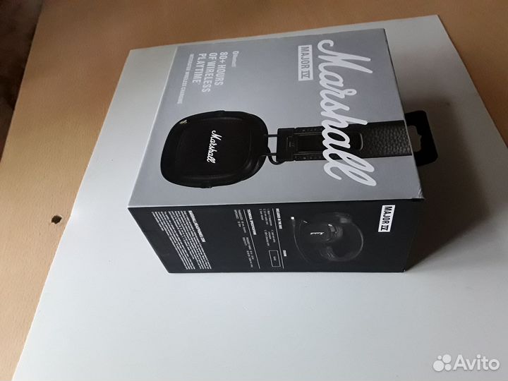 Коробка от наушников Marshall Major 4