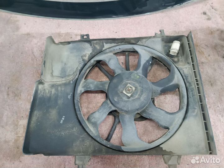 Диффузор вентилятора kia picanto