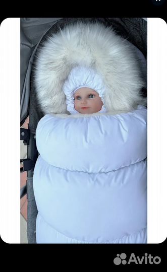 Конверт на выписку зимний