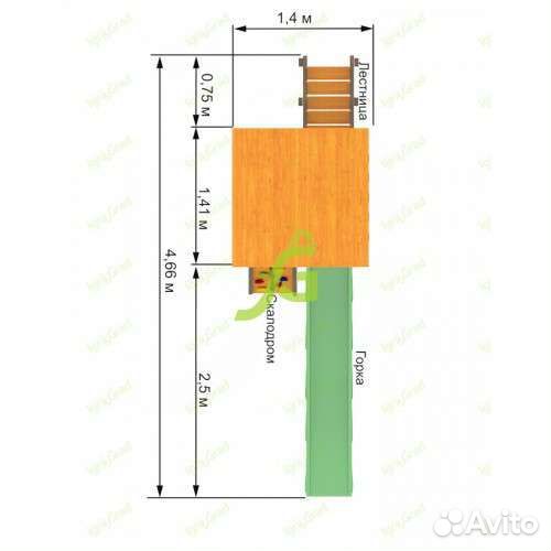 Детская игровая площадка 