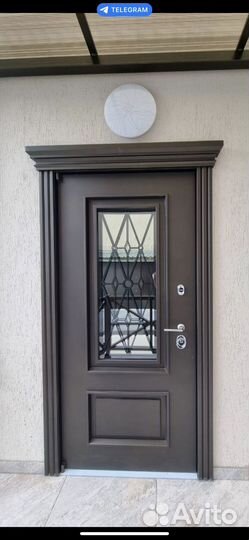 Дверь входная нестандартная