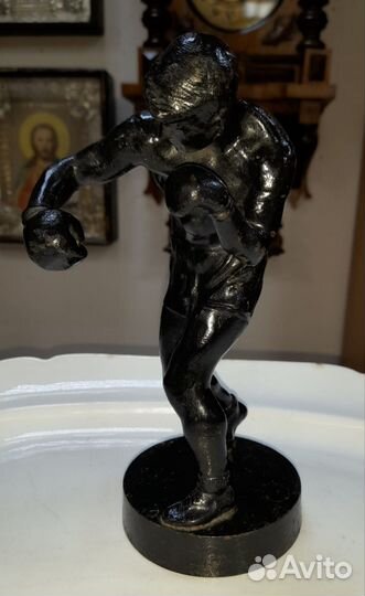 Чугунная фигура, боксёр, Касли 1959 год