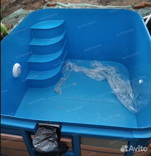 Бассейн 7х3х1,5м