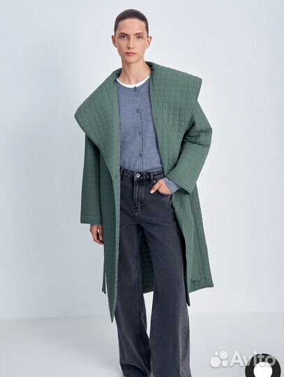 Стеганое пальто Finn flare