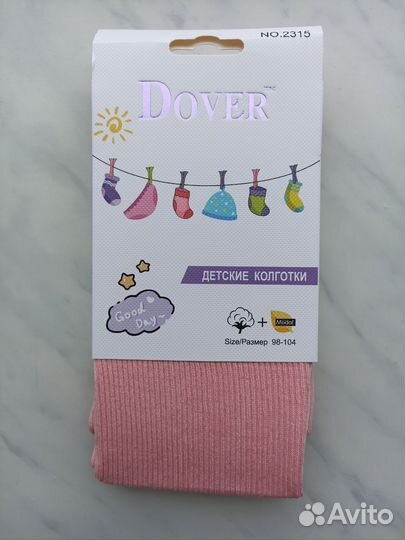 Колготки детские в рубчик Алиса Dover