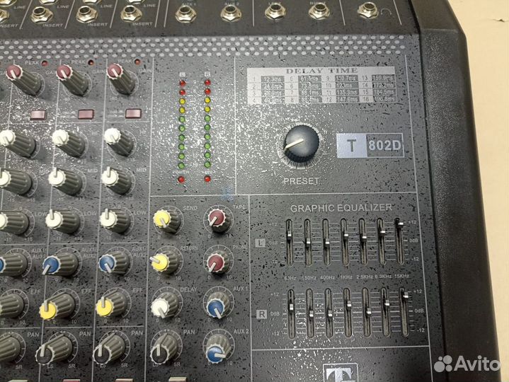 Активный микшерный пульт