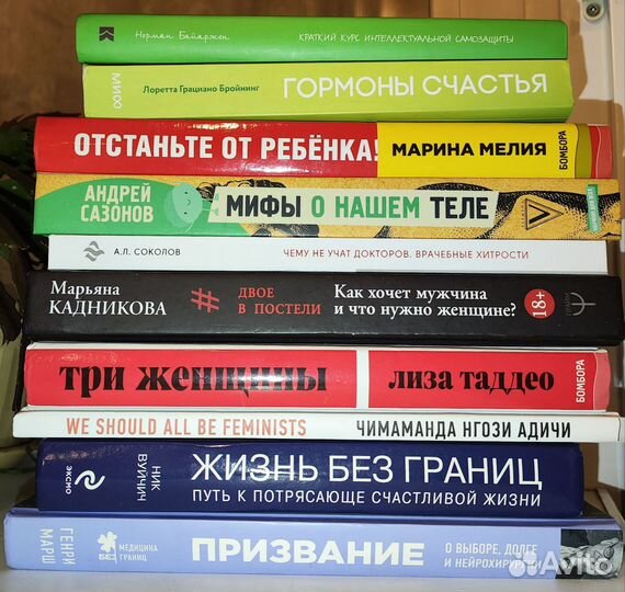 Книги нон-фикшн, саморазвитие, социология и др