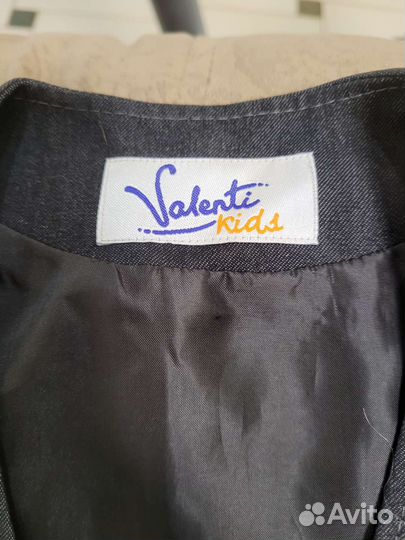 Школьная форма для девочки серая