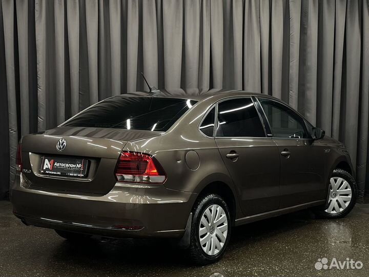 Volkswagen Polo 1.6 AT, 2017, 119 020 км