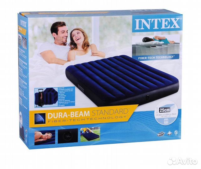 Кровать надувная Intex (надувной матрас)