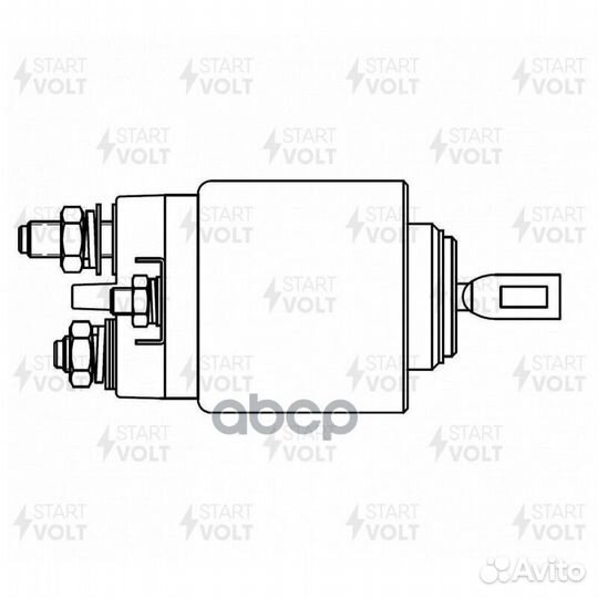 Реле втягивающее УАЗ Патриот дв.Iveco F1AE 2,3л