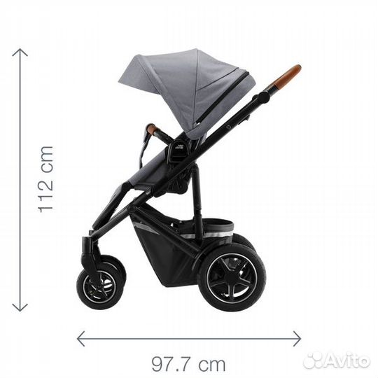 Новые коляски 2в1 britax romer smile III Black