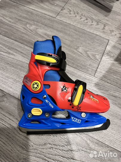 Коньки детские раздвижные