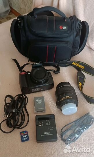 Зеркальный фотоаппарат nikon d3000