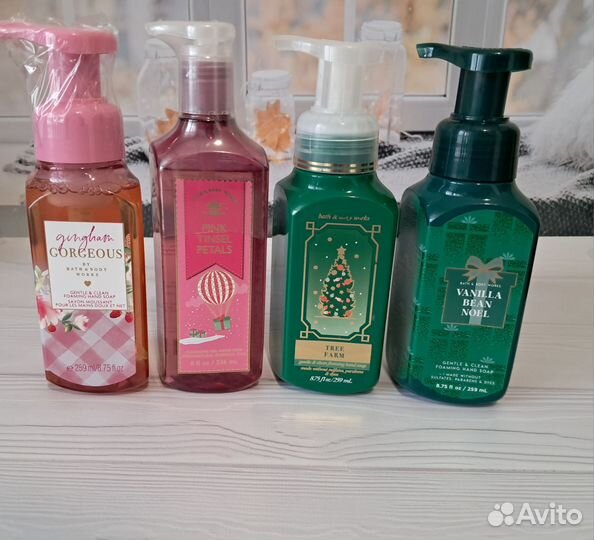 Bath and body works мыло пенка