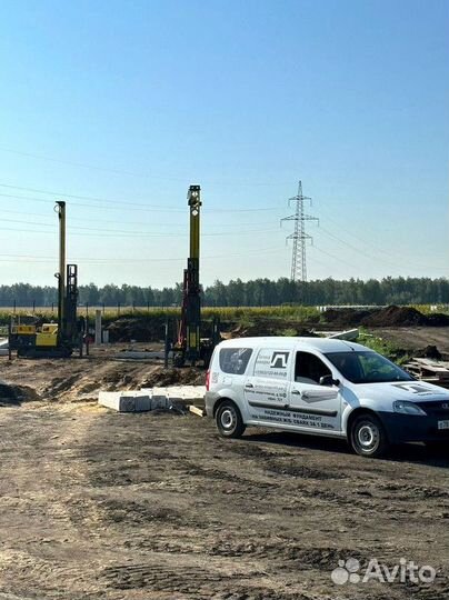 Забивные сваи для фундамента