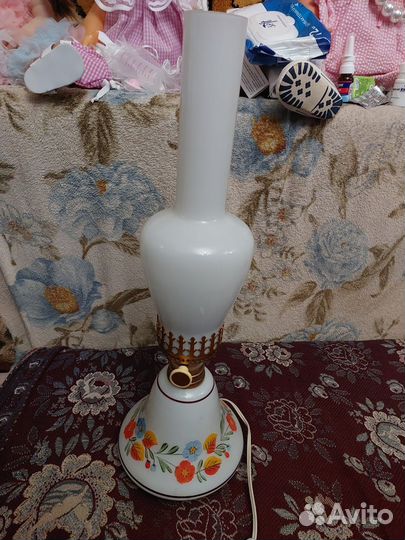 Лампа красный май и бра