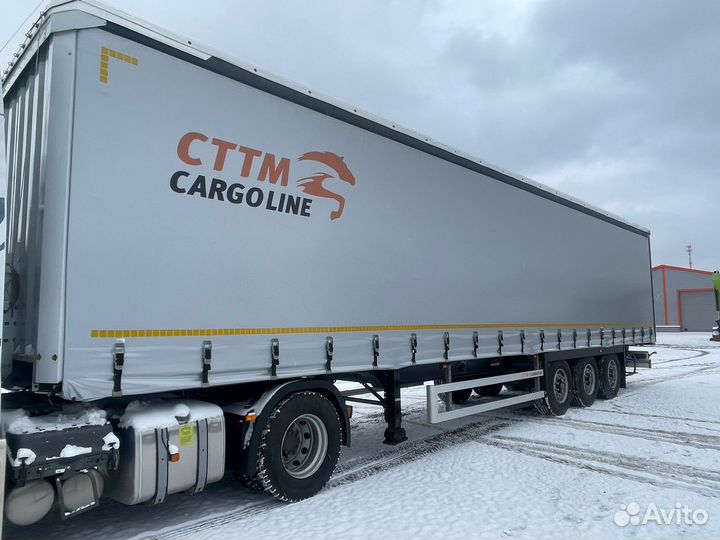 Полуприцеп бортовой ЦТТМ 9322, 2023