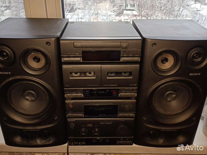 Музыкальный центр sony 4800