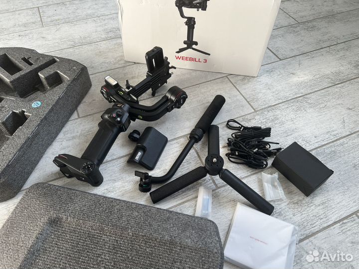 Стабилизатор Zhiyun Weebill 3 + подпор + ручка