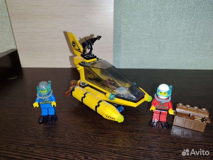 Lego city подводная лодка