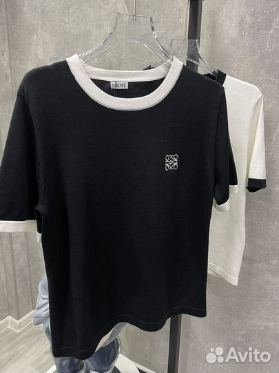 Трикотажная футболка loewe премиум