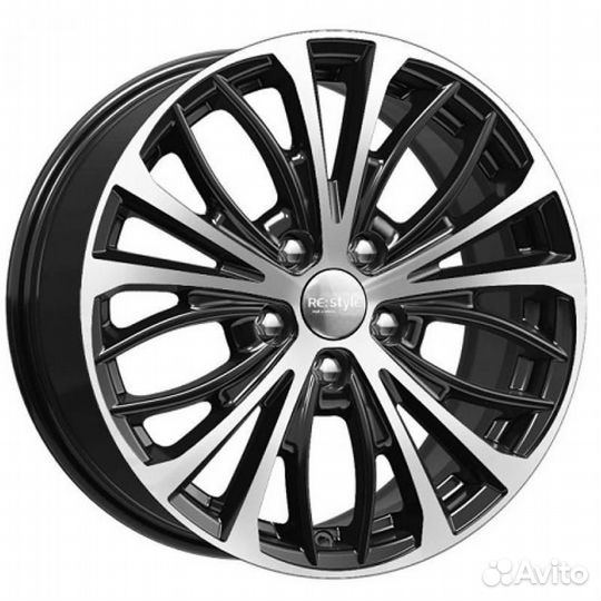 Диски K&K кс873 7.5x17 5*114.3 ET50 DIA67.1 Алмаз черный Литой