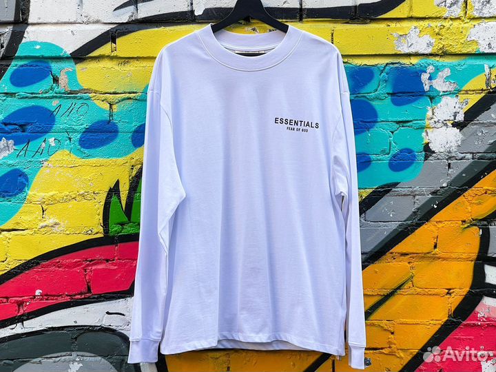 Sweatshirt Fear Of God Essentials Picture White