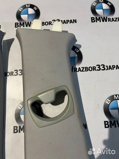 Обшивка средней стойки Bmw E90 седан N46B20 2009