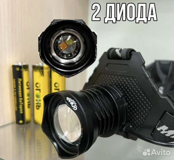 Мощнейший налобный Фонарь