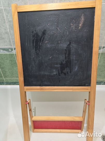 Мольберт детский деревянный
