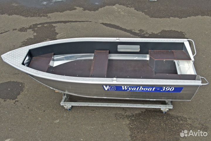 Моторная лодка Wyatboat 390Р New нерегистрат новая