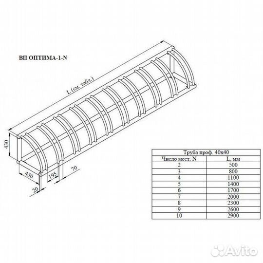 Велопарковка 