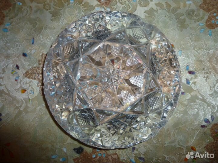 Хрустальная пепельница