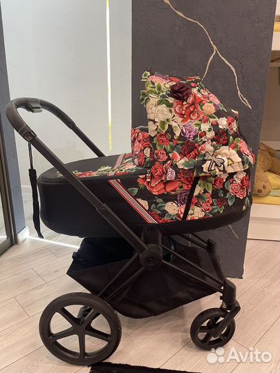 Люлька Cybex Priam 3 Spring blossom