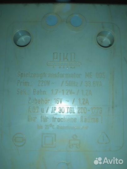Трансформатор блок питания Piko железной дороги