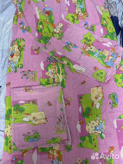 Детское постельное белье в детскую кроватку