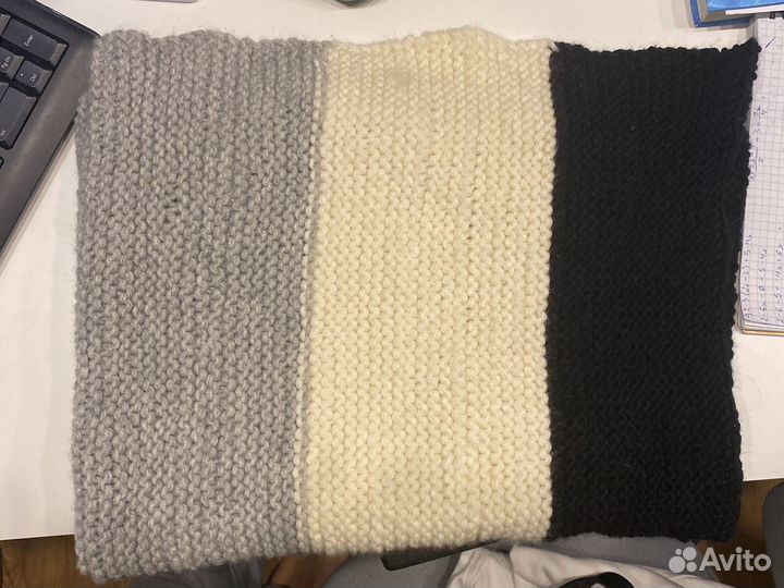 Плед вязаный