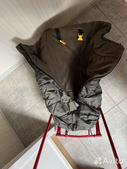 Детские санки с тёплым конвертом