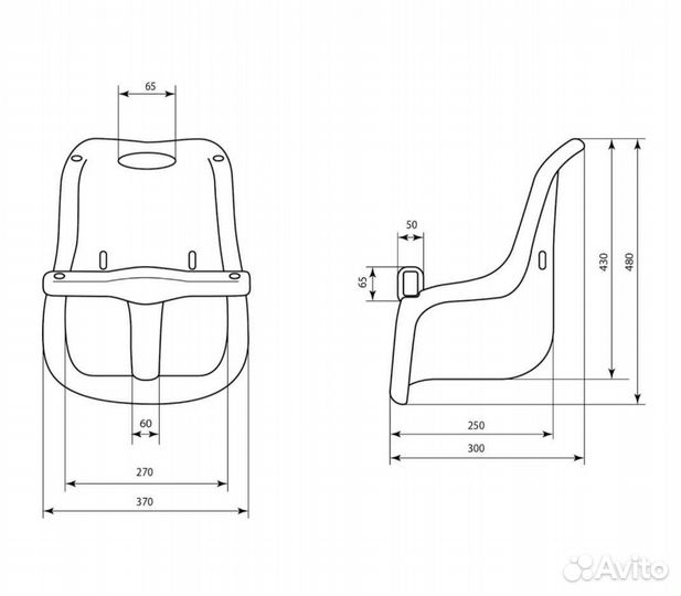 Качели детские подвесные