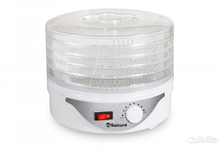 Сушилка для продуктов 250Вт, 5 ярусов. 24 см. 7805