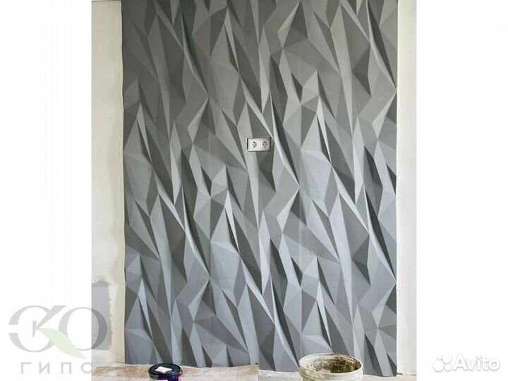 3D Гипсовые панели Скала Современный декор