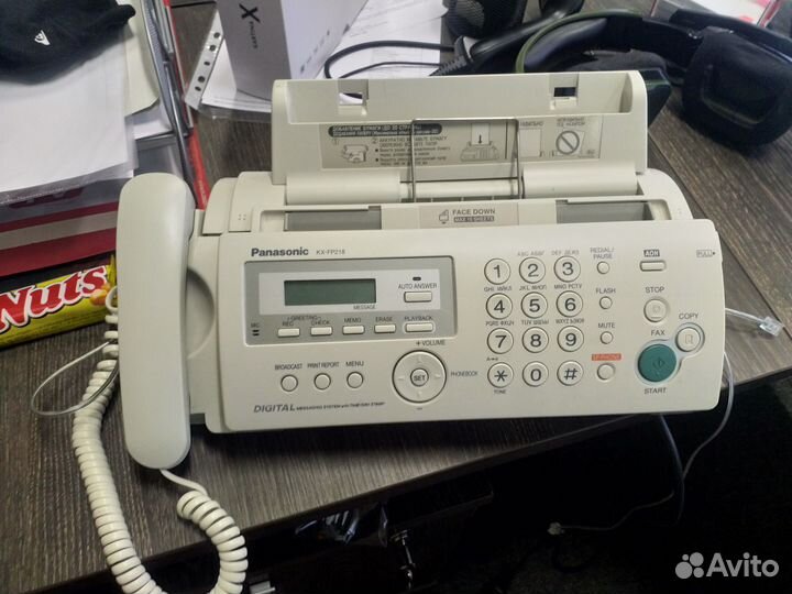 Факс Panasonic KX-FP218RU