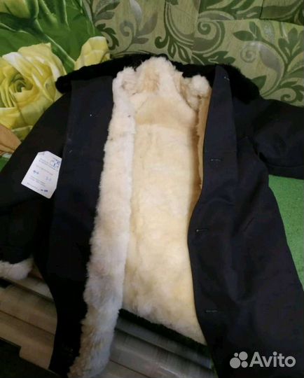 Тулуп из натуральной овчины