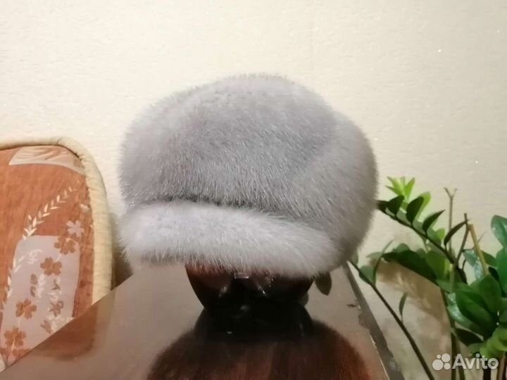 Норковая шапка - формовка, 57-58 размер