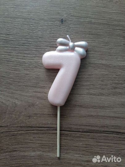 Свеча на торт